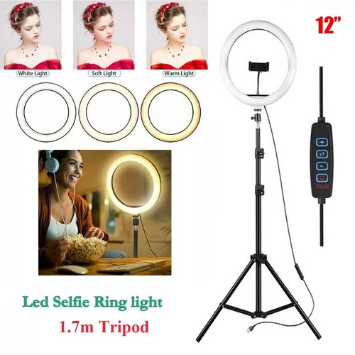 Led selfie ring light - 12'',