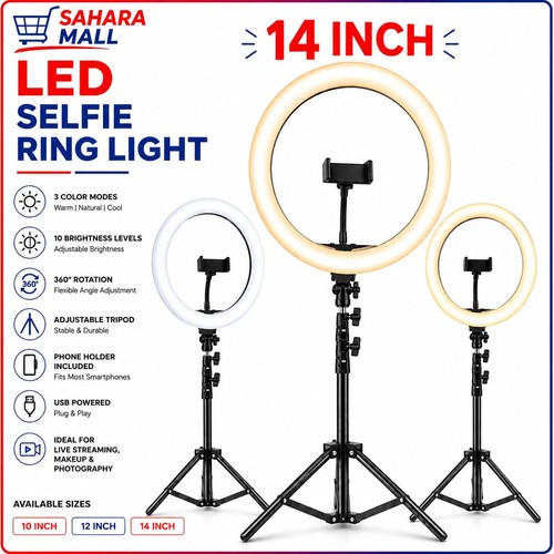 Inch led selfie - inch, light