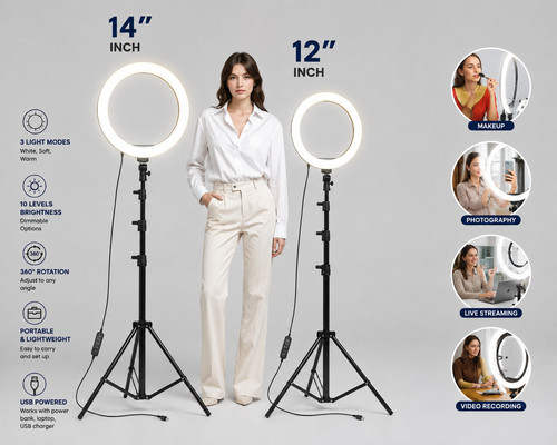 Led ring light - led, 1.7m