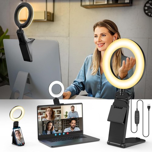 Upgrade ring light laptop - pc, 5