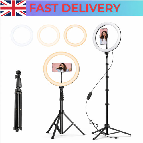 Ring light with tripod - with,