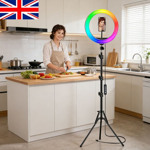 12inch rgb led ring light - ring, with