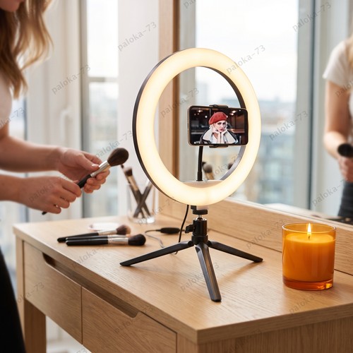 Led selfie ring light with - ring,