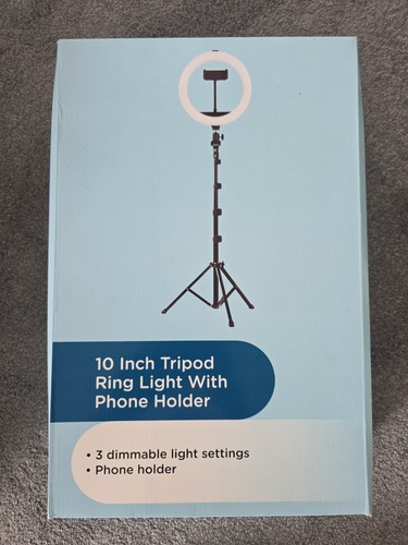 White led ring light with - white,