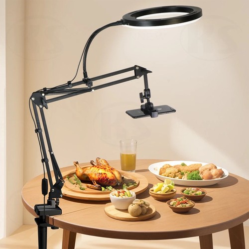 Overhead phone mount with - mount, ring