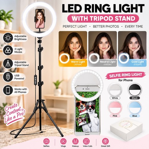 Ring light with - 14",
