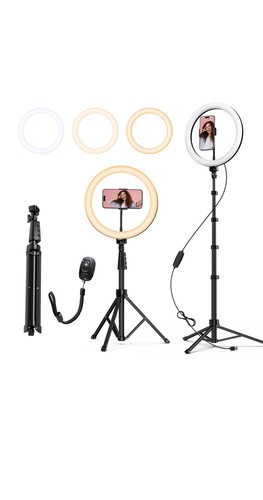 Atumtek ring light with - 12",