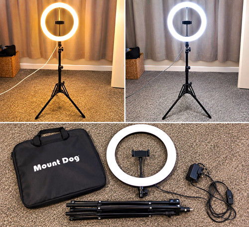 Mount dog led ring - led, light