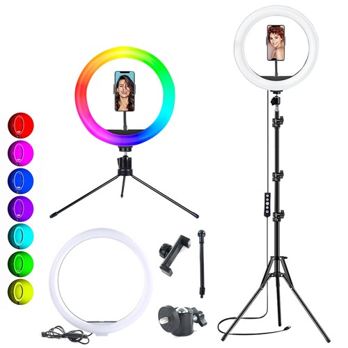 Ring light with tripod - 12",