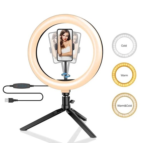 Led ring light tripod - light,