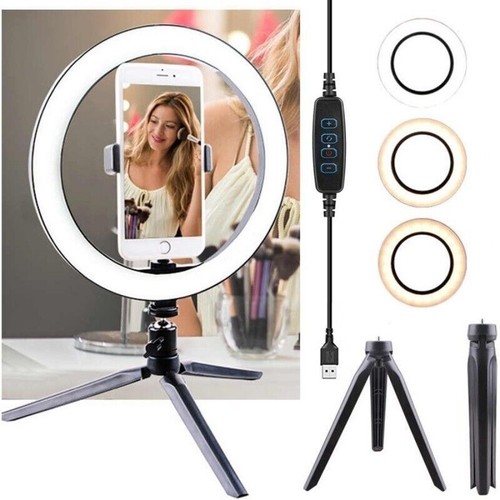 Led ring light with stand - led,