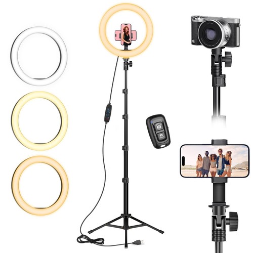 Ring light with tripod stand - with,