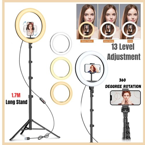 Led ring light with - 10"/12/14,