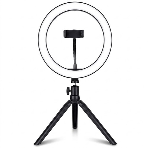 Led ring light - with, tripod