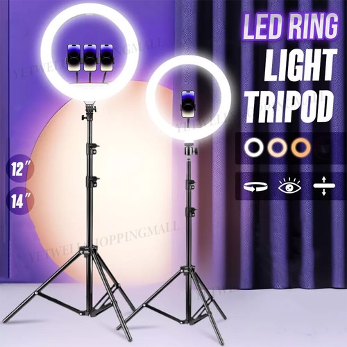 Ring light with - 12", 14"