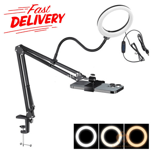 Overhead phone mount ring - phone, w/