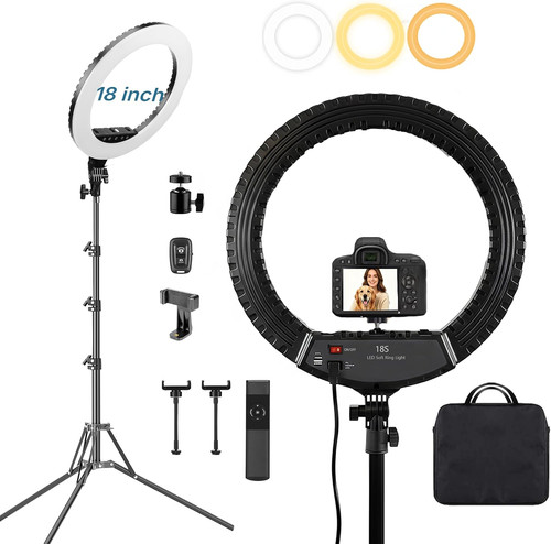 Inch led ring light - inch, kit