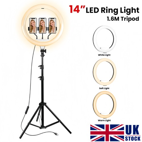 Inch led ring light with - inch,