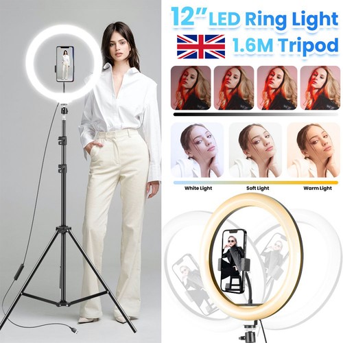 12inch led ring light with - 12inch,