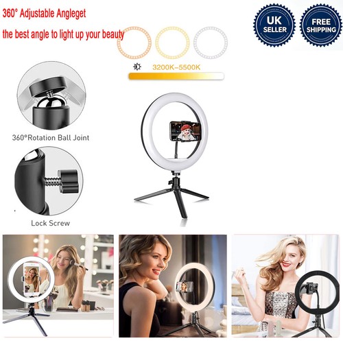 Ring light with tripod - 10",