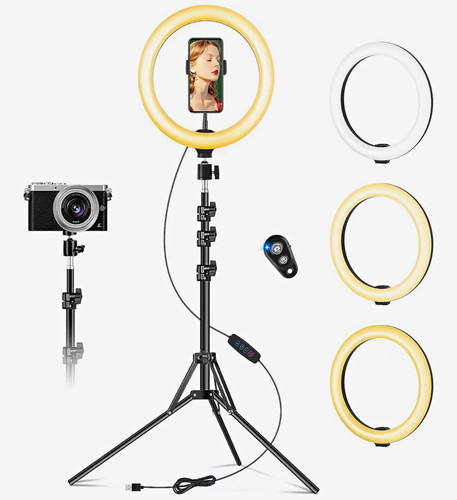 Lipety led ring light - 10", usb