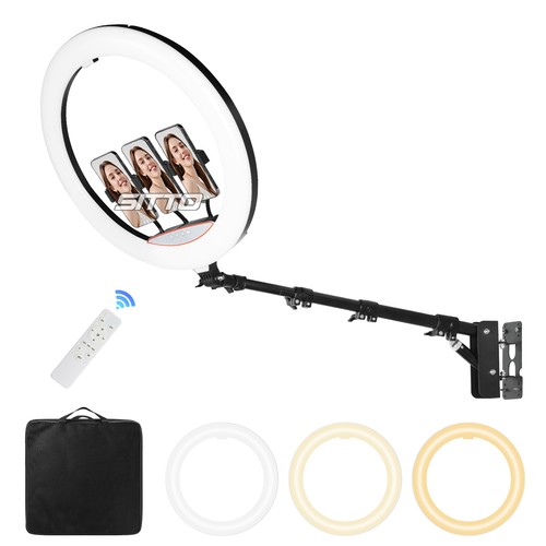 Led ring light wall - light, mount