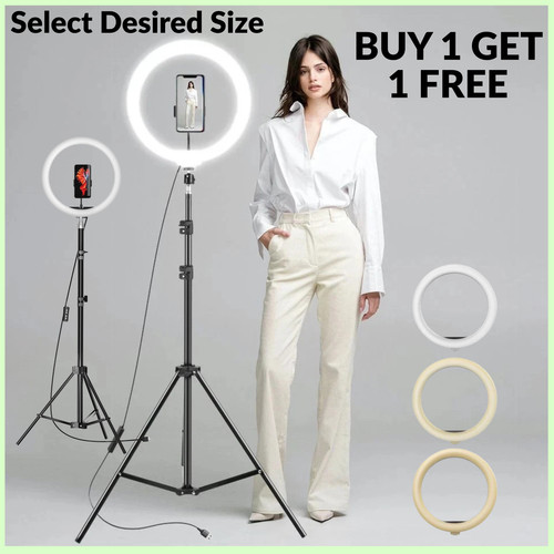 Ring light with - with, tripod